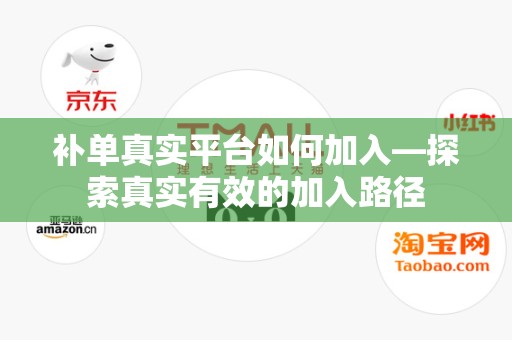 补单真实平台如何加入—探索真实有效的加入路径