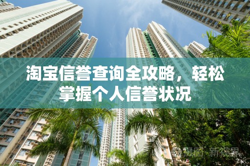 淘宝信誉查询全攻略，轻松掌握个人信誉状况
