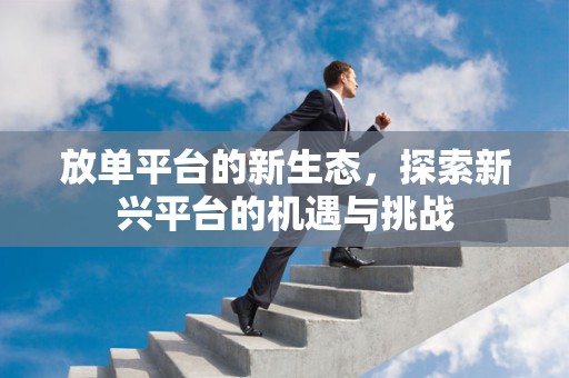 放单平台的新生态，探索新兴平台的机遇与挑战