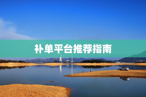补单平台推荐指南