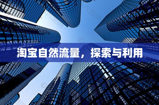 淘宝自然流量，探索与利用