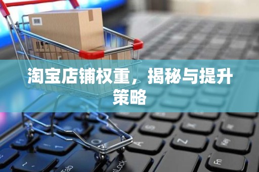 淘宝店铺权重，揭秘与提升策略