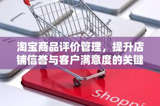 淘宝商品评价管理，提升店铺信誉与客户满意度的关键策略