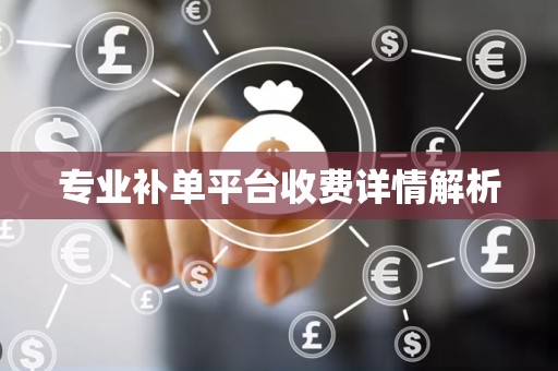 专业补单平台收费详情解析