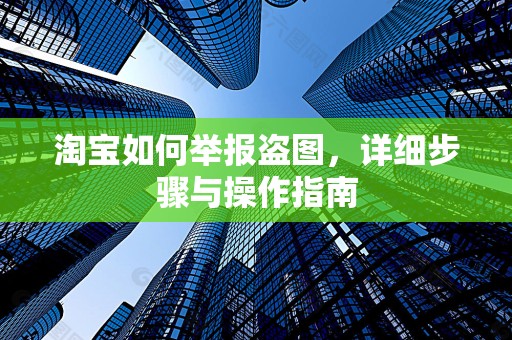 淘宝如何举报盗图，详细步骤与操作指南
