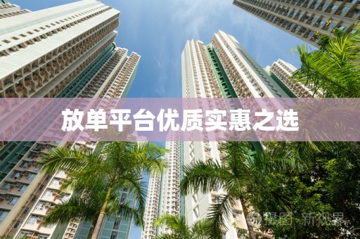 放单平台优质实惠之选