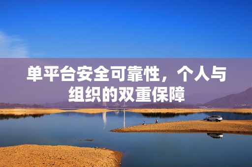 单平台安全可靠性，个人与组织的双重保障