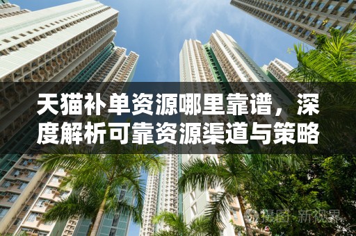天猫补单资源哪里靠谱，深度解析可靠资源渠道与策略