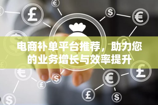 电商补单平台推荐，助力您的业务增长与效率提升