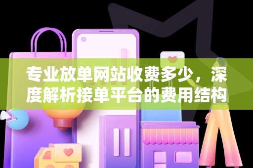 专业放单网站收费多少，深度解析接单平台的费用结构