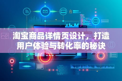 淘宝商品详情页设计，打造用户体验与转化率的秘诀