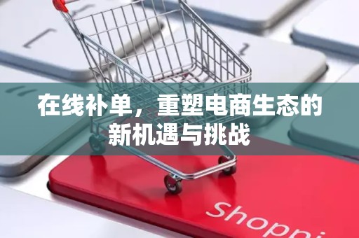 在线补单，重塑电商生态的新机遇与挑战
