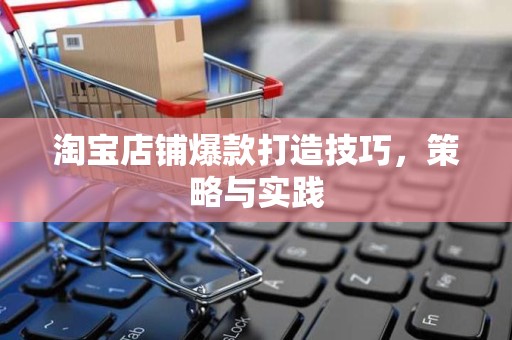 淘宝店铺爆款打造技巧，策略与实践