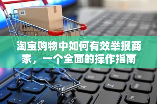 淘宝购物中如何有效举报商家，一个全面的操作指南