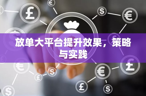 放单大平台提升效果，策略与实践