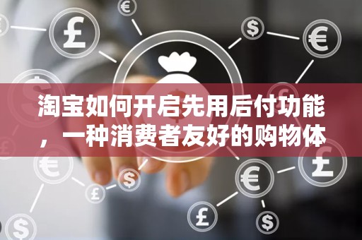 淘宝如何开启先用后付功能，一种消费者友好的购物体验