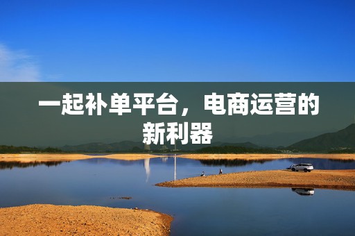 一起补单平台，电商运营的新利器