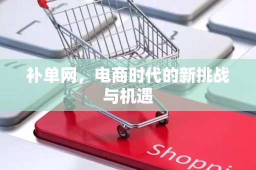补单网，电商时代的新挑战与机遇