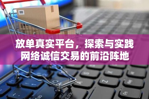 放单真实平台，探索与实践网络诚信交易的前沿阵地