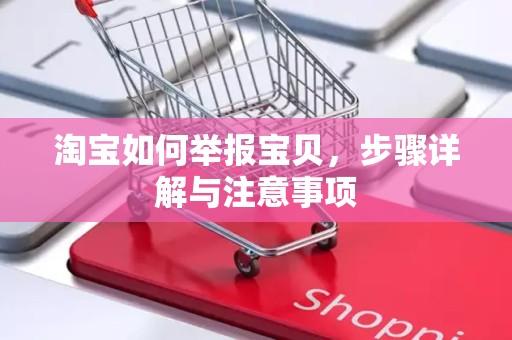 淘宝如何举报宝贝，步骤详解与注意事项
