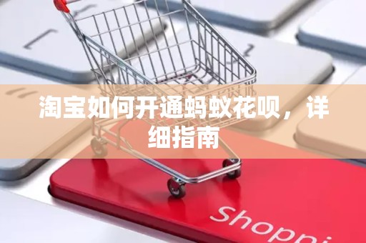 淘宝如何开通蚂蚁花呗，详细指南