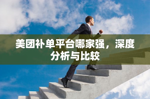 美团补单平台哪家强，深度分析与比较