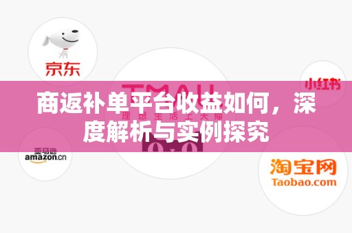 商返补单平台收益如何，深度解析与实例探究