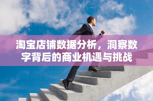 淘宝店铺数据分析，洞察数字背后的商业机遇与挑战