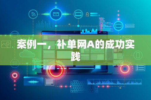 案例一，补单网A的成功实践