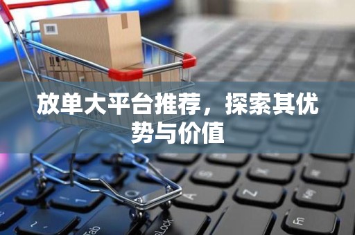 放单大平台推荐，探索其优势与价值