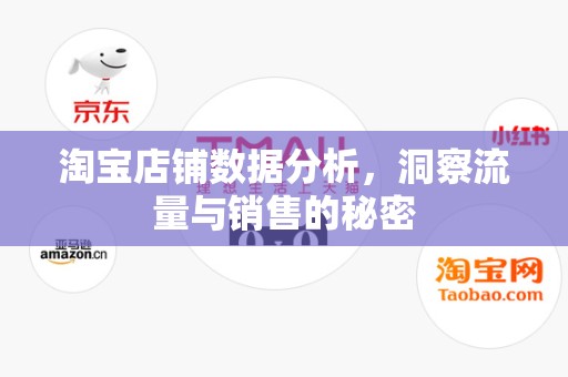 淘宝店铺数据分析，洞察流量与销售的秘密