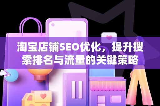 淘宝店铺SEO优化，提升搜索排名与流量的关键策略