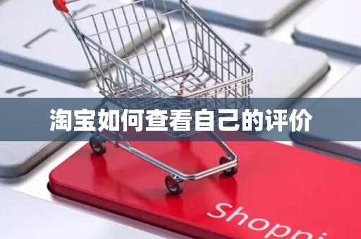 淘宝如何查看自己的评价