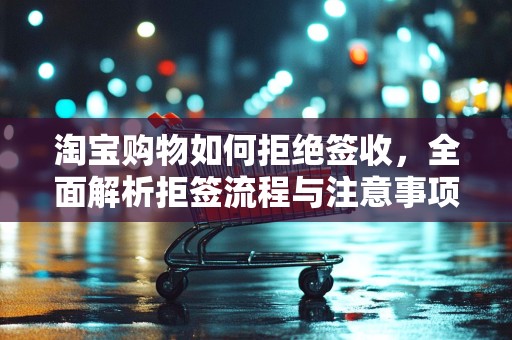 淘宝购物如何拒绝签收，全面解析拒签流程与注意事项