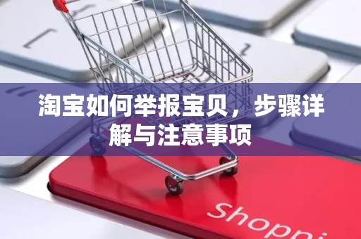 淘宝如何举报宝贝，步骤详解与注意事项