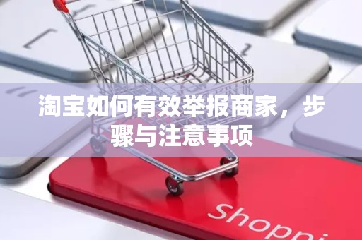 淘宝如何有效举报商家，步骤与注意事项