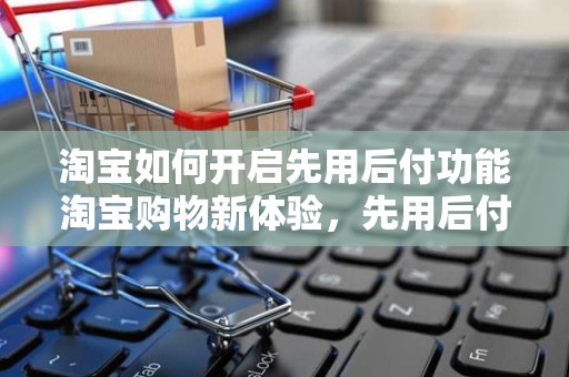 淘宝如何开启先用后付功能
淘宝购物新体验，先用后付的便捷之旅
