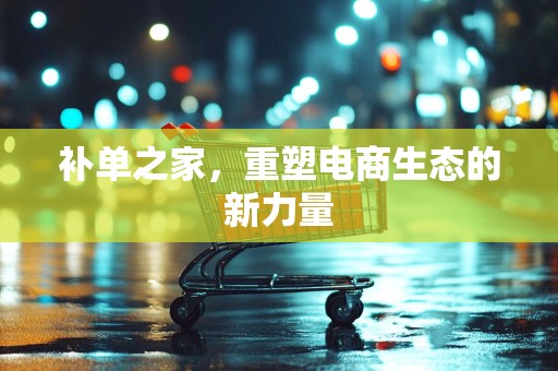 补单之家，重塑电商生态的新力量