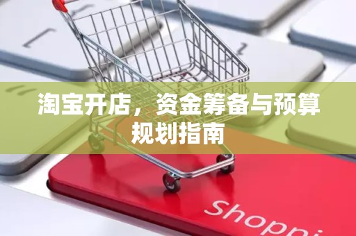 淘宝开店，资金筹备与预算规划指南