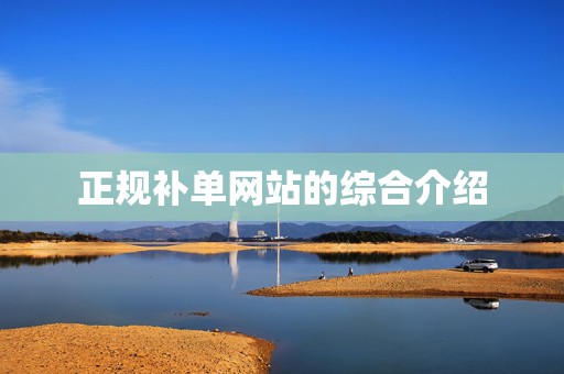 正规补单网站的综合介绍
