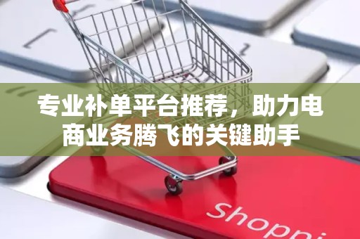 专业补单平台推荐，助力电商业务腾飞的关键助手