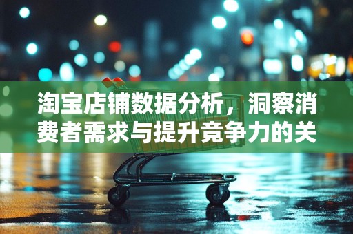 淘宝店铺数据分析，洞察消费者需求与提升竞争力的关键