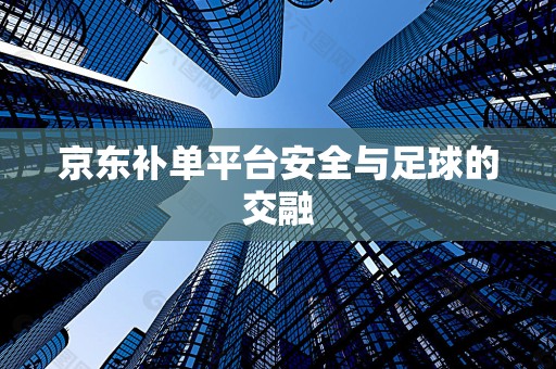 京东补单平台安全与足球的交融