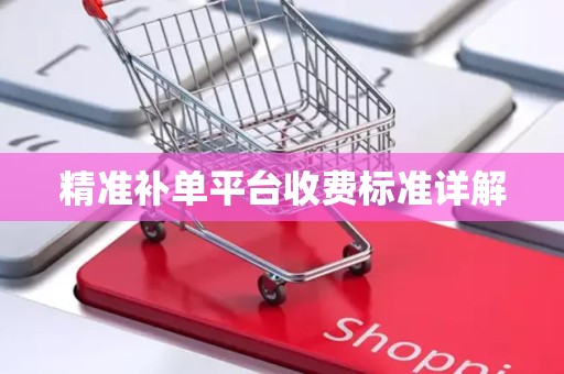 精准补单平台收费标准详解