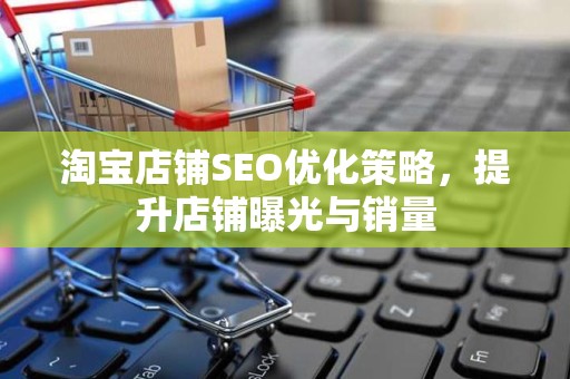淘宝店铺SEO优化策略，提升店铺曝光与销量