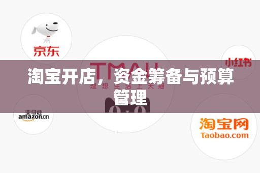 淘宝开店，资金筹备与预算管理
