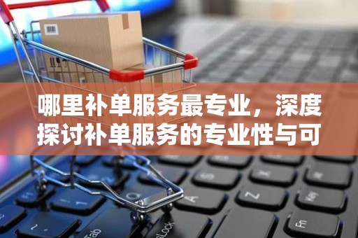 哪里补单服务最专业，深度探讨补单服务的专业性与可靠性