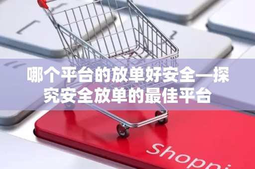 哪个平台的放单好安全—探究安全放单的最佳平台