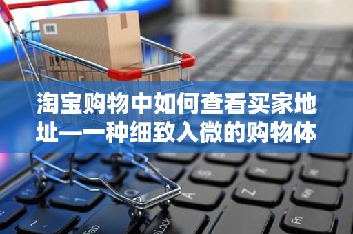 淘宝购物中如何查看买家地址—一种细致入微的购物体验优化策略