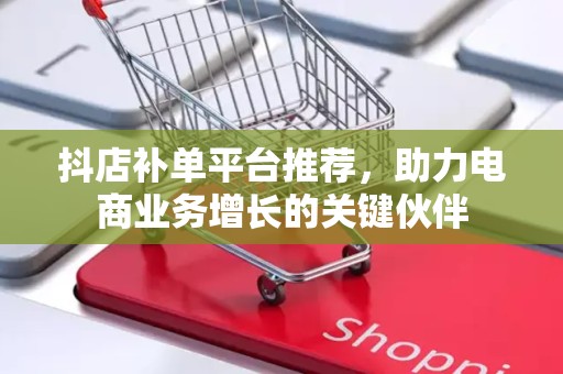 抖店补单平台推荐，助力电商业务增长的关键伙伴